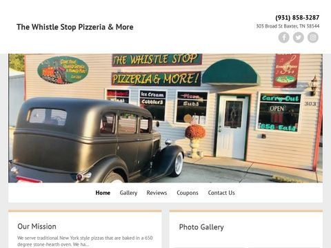 The Whistle Stop Pizzeria & More