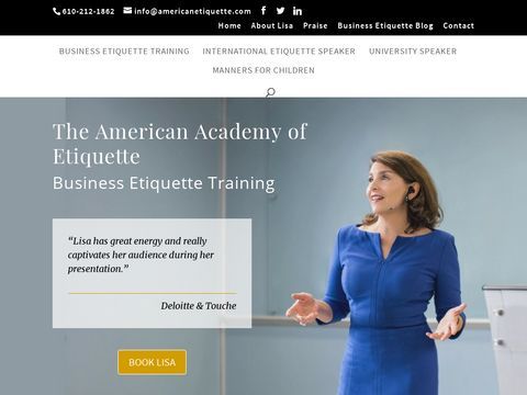 The American Academy of Etiquette