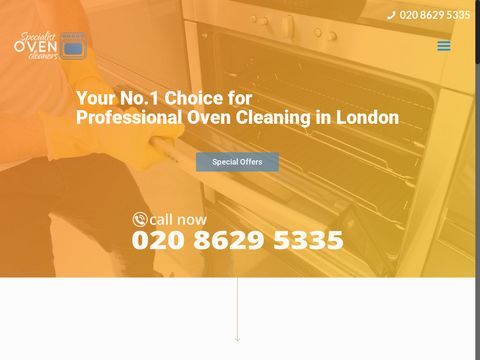 Specialist Oven Cleaners