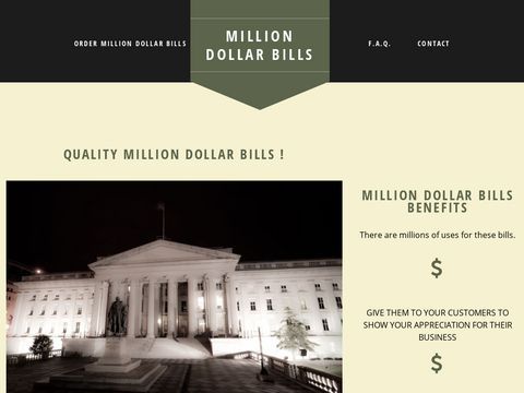 Million Dollar Bills