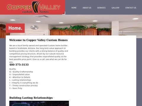 Copper Valley Custom Homes