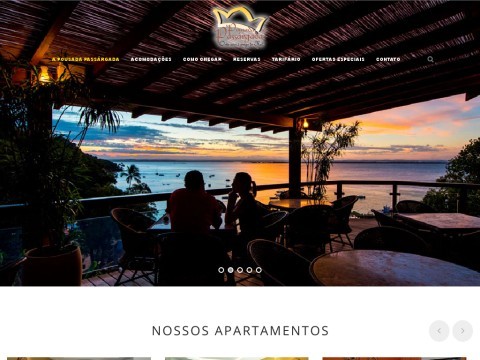 Hotel Pousada Passárgada - Morro de São Paulo - Bahia - Brasil