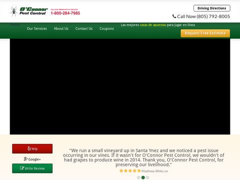 OConnor Pest Control Santa Barbara