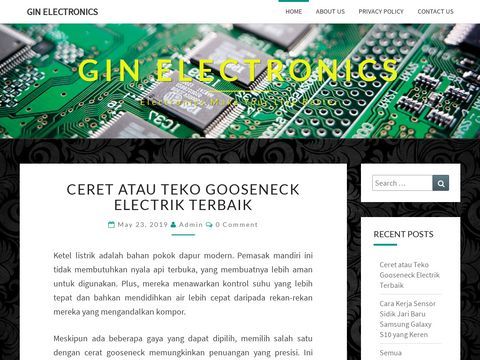 GIN Electronics Systems and Cables