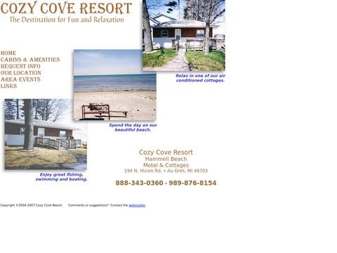 Cozy Cove Resort