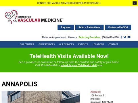 Center For Vascular Medicine - Annapolis