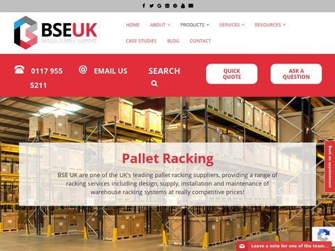 Dexion Pallet Racking Systems | Bristol Storage UK