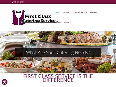 First Class Catering Service
