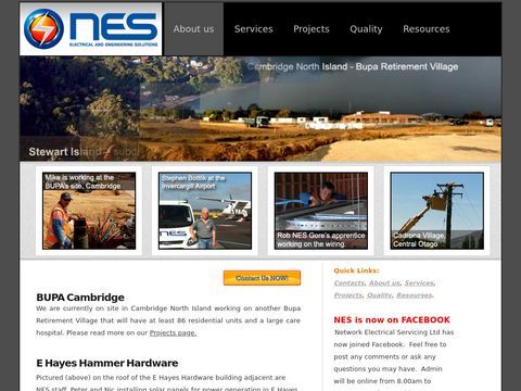 NES, Electrical, Engineering | Electrician, Supply | Invercargill, Wanaka