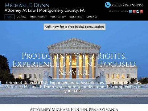 Montgomery County Pennsylvania Drunk Driving Lawyer