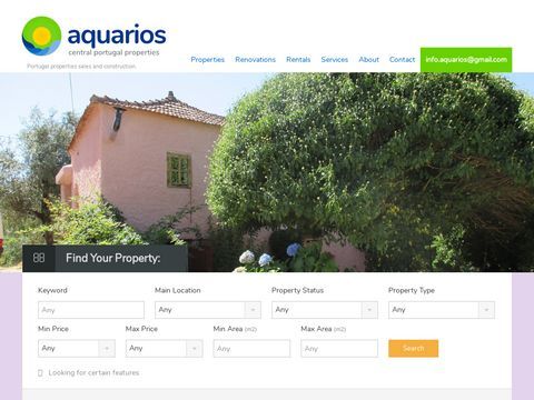 Aquarios central portugal property for sale