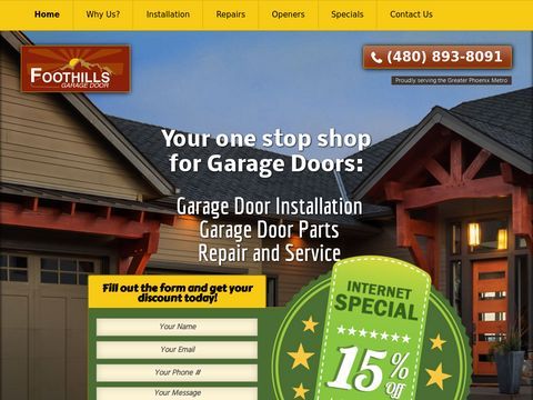 Foothills Garage Door