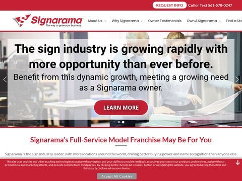 Signarama Franchise Opportunities