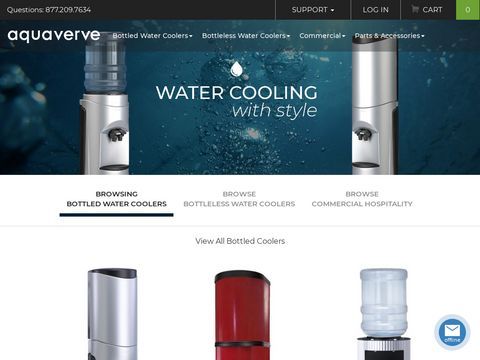 Bottleless Cooler | Bottled water cooler | Aquaverve.com