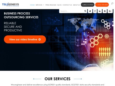 Business Process Outsourcing Services, BPO | Telegenisys