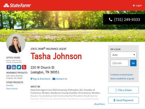 Tasha Johnson - State Farm Insurance Agent