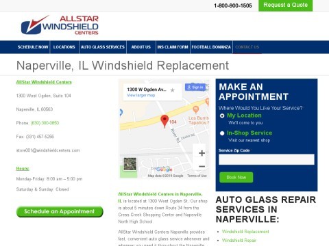 Windshield Centers: Naperville AllStar Auto Glass 