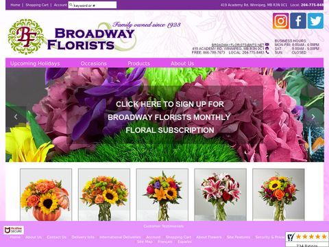 Broadway Florists Ltd