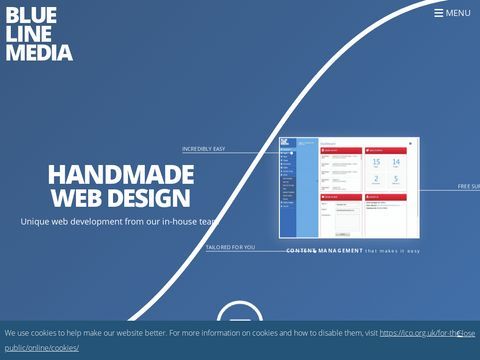 Web design Cheltenham, in-house developers | Bluelinemedia