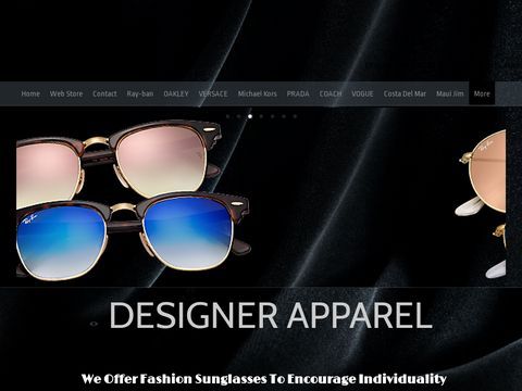 Sunglass Image Designer Apparel