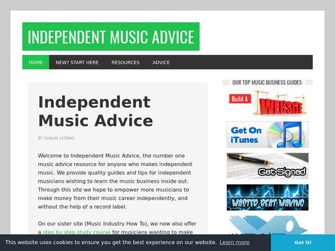 Independent Music Advice