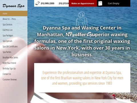 Dyanna Body And Nail Salon Spa.New York. Hair Removal. Brazilian Waxing. Electrolysis NYC