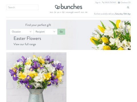 Bunches.co.uk - Flowers By Post
