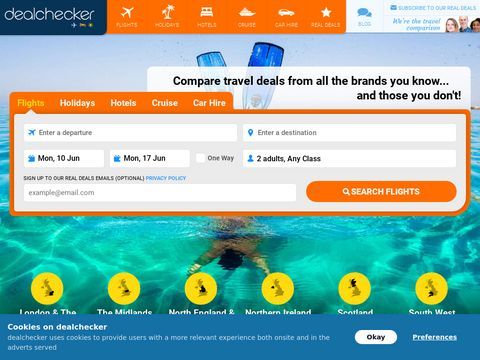 Dealchecker.co.uk - Cheap Holidays