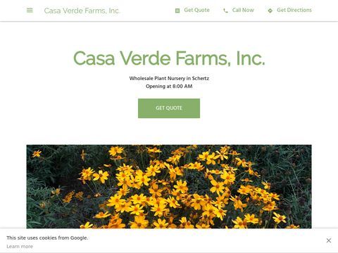 Casa Verde Farms, Inc.