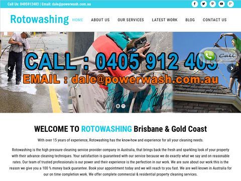 igh pressure concrete washing and cleaning services brisbane
