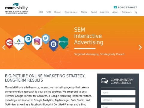 Morevisibility Internet Marketing Services