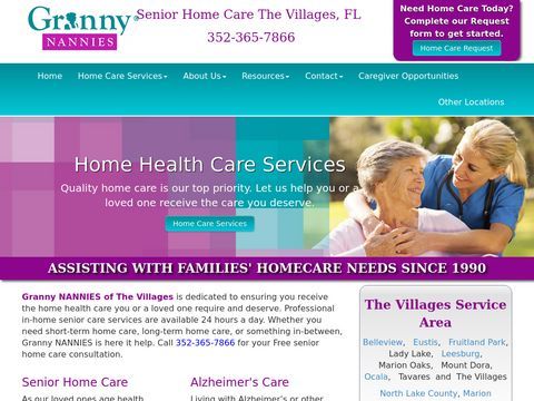 Granny NANNIES of the Villages, FL