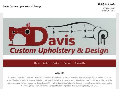 Davis Custom Upholstery & Design