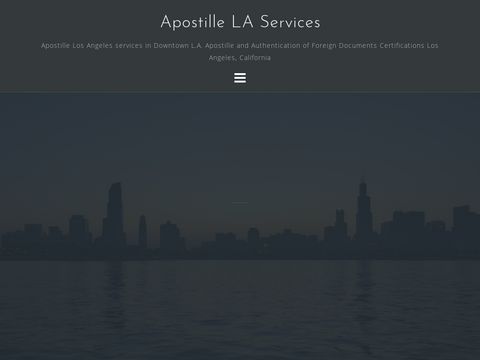 Apostillas Los Angeles