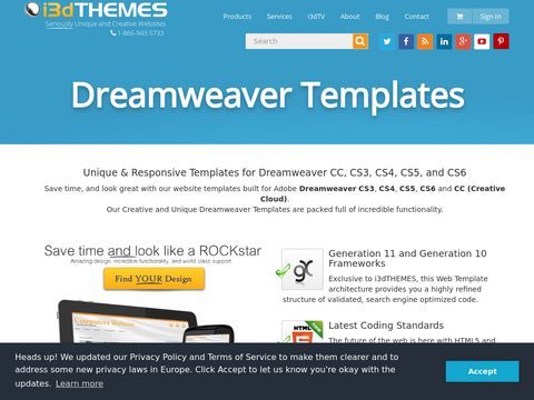 I3Dthemes.com | Dreamweaver Templates