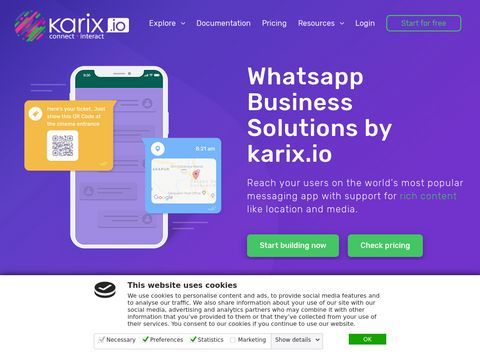 WhatsApp Business Solutions | karix.io