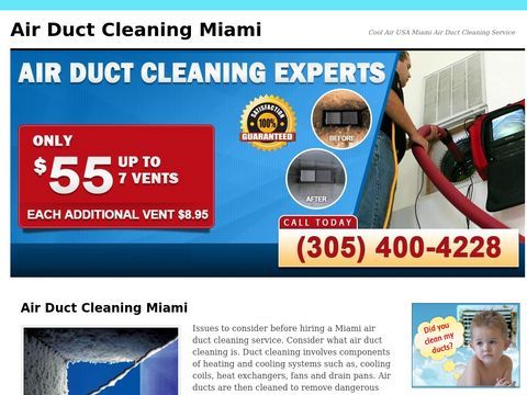 Cool Air Miami Air Duct Cleaning