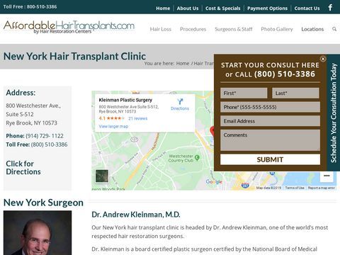 Affordable Hair Transplants New York