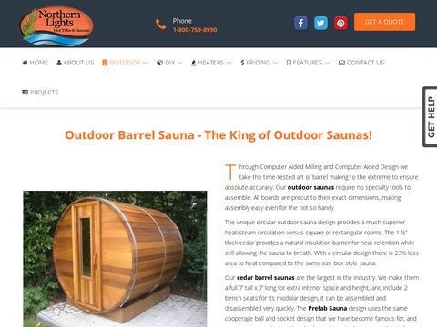 Cedar Barrel Saunas