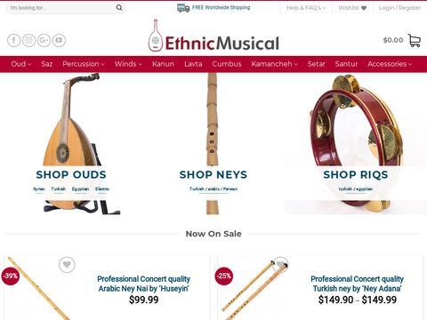 Ethnic Musical Instruments Shop