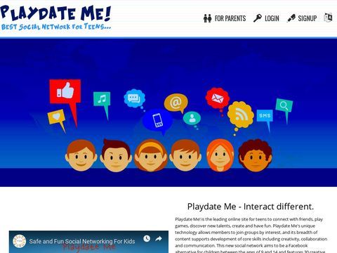 Playdate Me! - Kids Portal for Fun