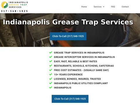 Indianapolis Grease Trap Services