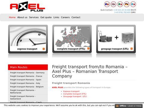 Romanian freight forwarder company