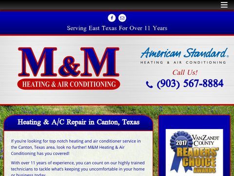 M & M Heating & Air Conditioning LLC