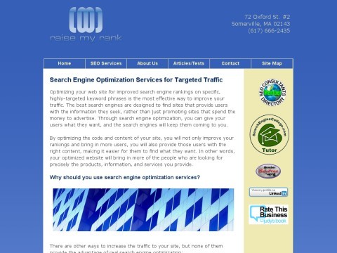 Website Optimization for Targeted Traffic