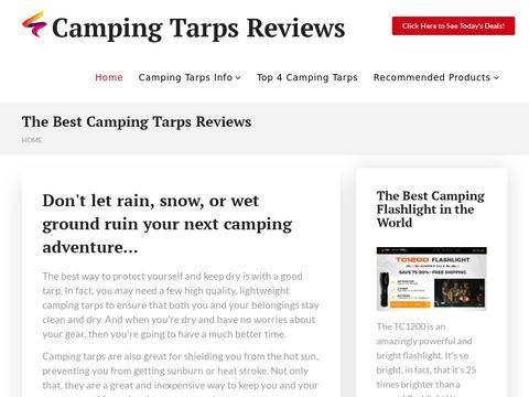 Reviews of the Best Camping Tarps for Sale