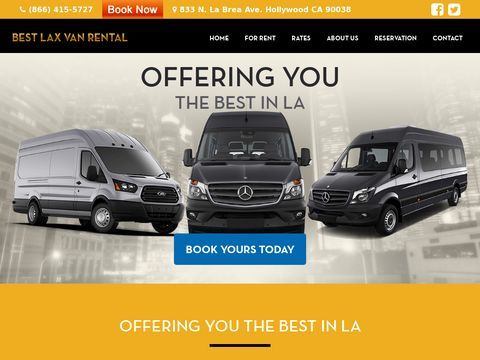 BEST LAX VAN RENTAL