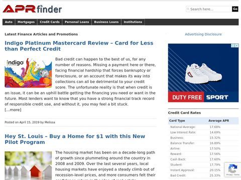 Consumer Credit Card and Personal Finance Information