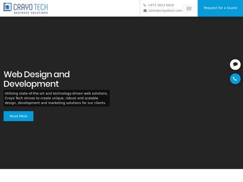 CRAYO TECH | Web Development Company Bahrain | Web Designing Bahrain |  Riyadh, Bahrain