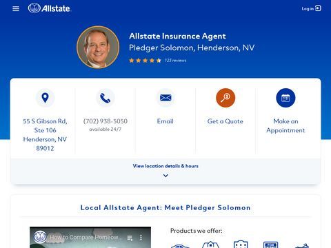 Pledger Solomon: Allstate Insurance